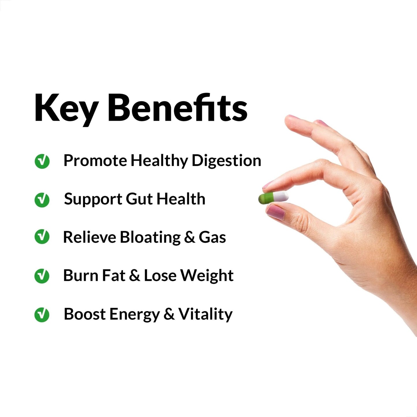 Force Factor ProbioSlim Probiotics for Women and Men, Probiotics for Digestive Health to Reduce Bloating, Gas, & Occasional Diarrhea, with Prebiotics, LactoSpore, & Green Tea for Energy, 60 Capsules - Maple Wellness Supplements