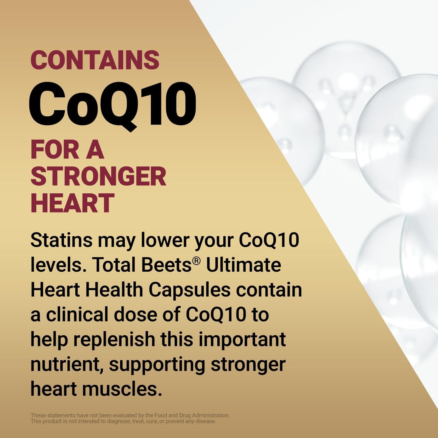 Force Factor Total Beets Ultimate Heart Health, Beet Root Capsules for Blood Pressure Support, CoQ10, Organic Beet Root Powder, Hawthorn Berry - Maple Wellness Supplements
