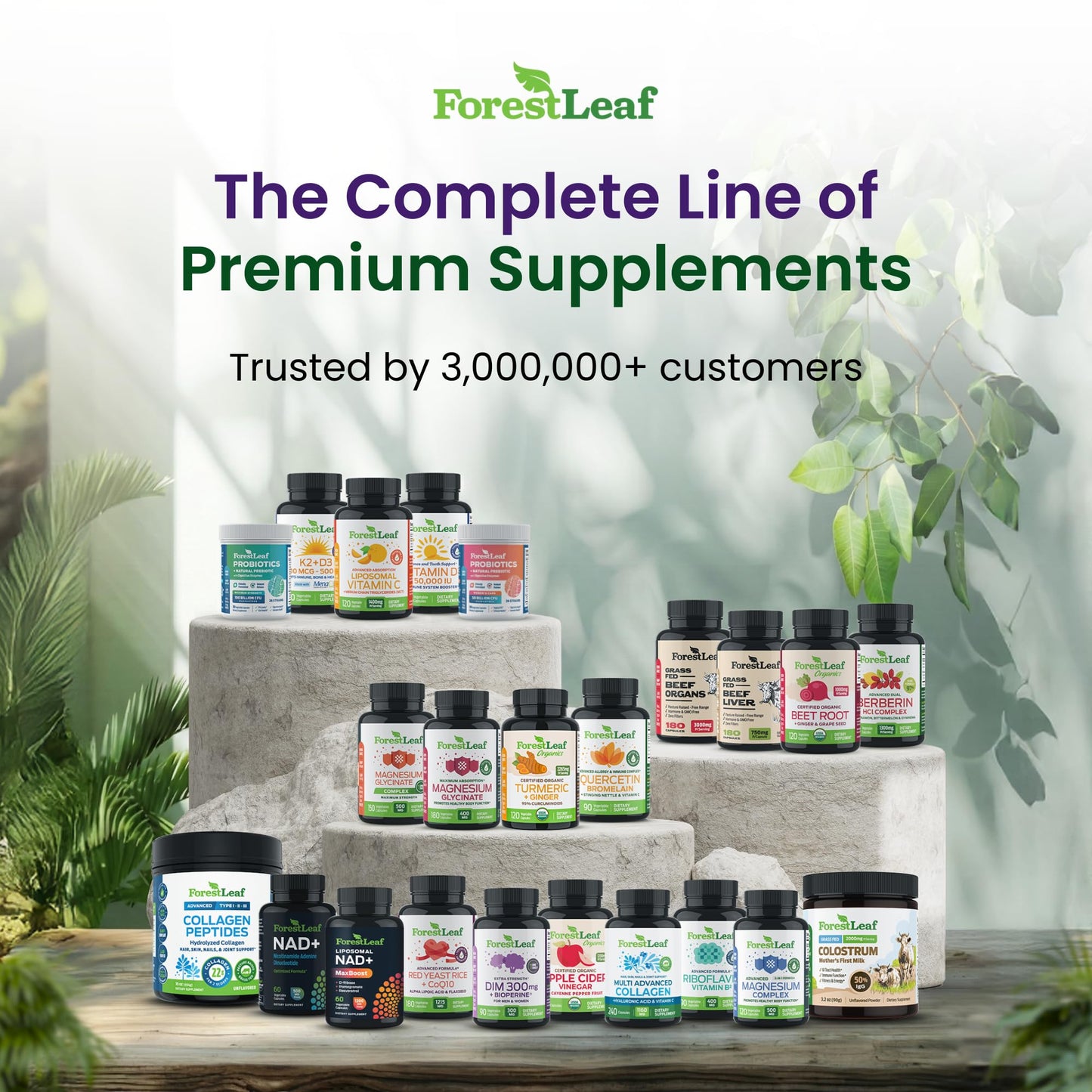 ForestLeaf DIM Supplement - 300mg DIM Estrogen Supplement for Women/Men - Diindolylmethane with BioPerine Black Pepper - Support for Detox, Metabolism, Hormone Balance & Menopause - 90 Caps - Maple Wellness Supplements