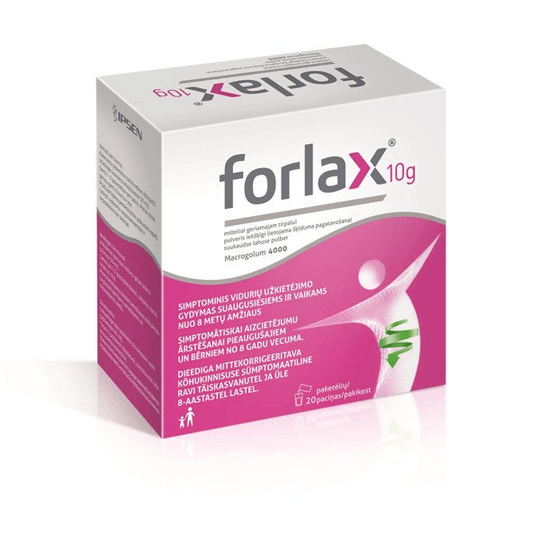 FORLAX - 20 sachets. MADE IN EU - Maple Wellness Supplements