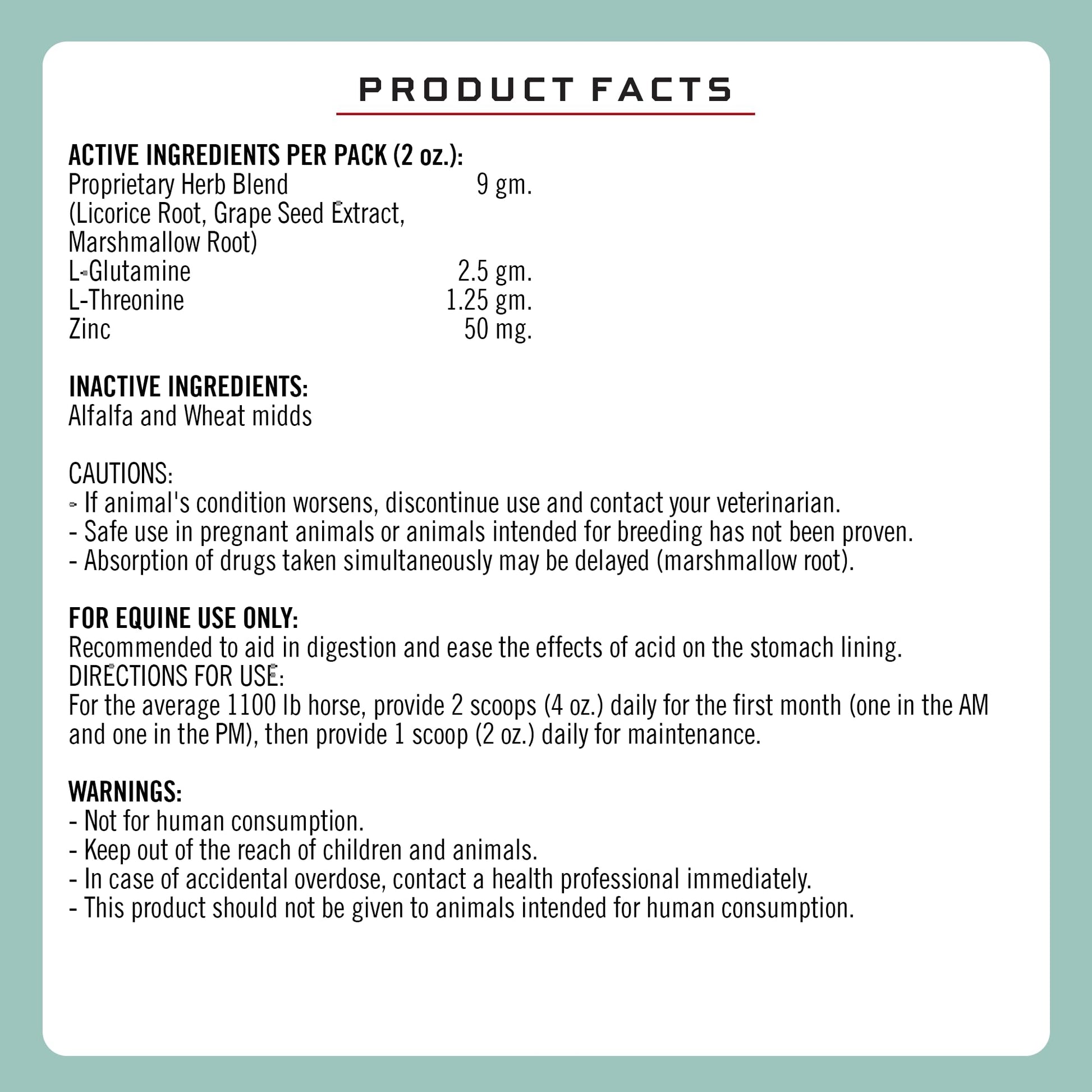 Formula 707 ULZERless Equine Supplement, 7.5lb Bag - Natural Gut Support for Horses with Ulcer Risk Factors - Maple Wellness Supplements