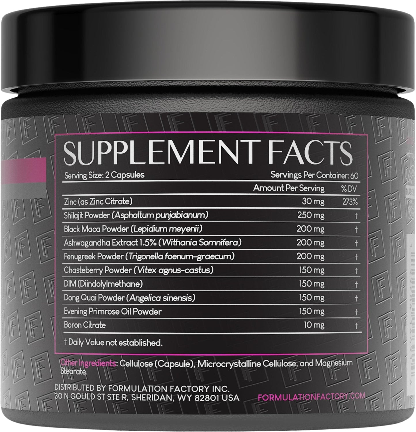 Formulation Factory She's Obsessed: 10-in-1 Hormone Balance Maximizer with Shilajit, Maca, Ashwagandha, DIM, Dong Quai, Zinc & More for Vitality & Balance – 120 Capsules 2 Months - Maple Wellness Supplements