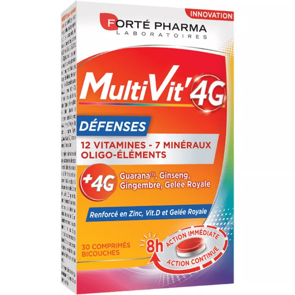 Forté Pharma Multivit' 4g Defenses Tablets - Maple Wellness Supplements