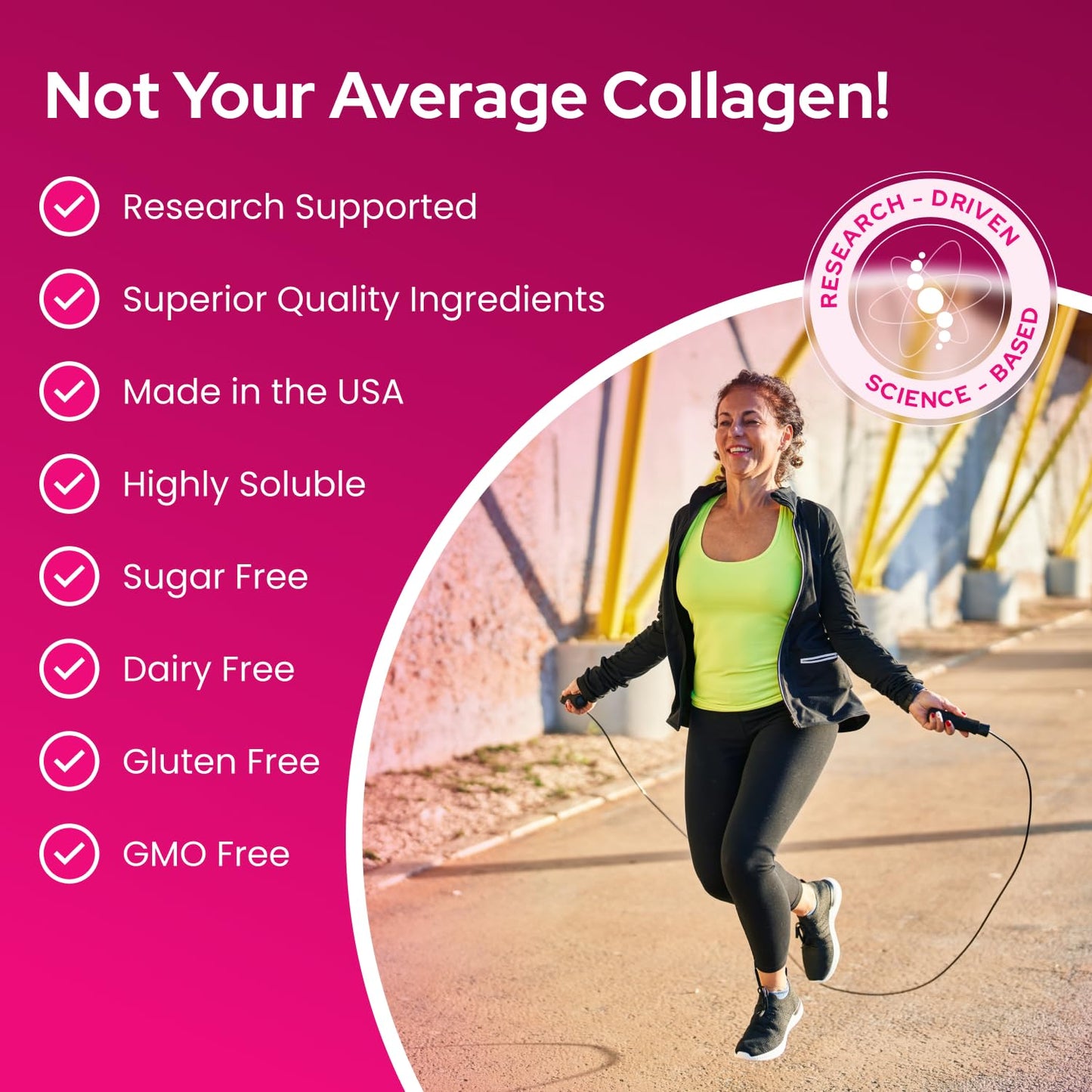 FORTIBONE Collagen Peptides Essential Bone Builder Hydrolyzed Collagen Powder for Women & Men, Clinically-Supported for Bone Strength & Density - Maple Wellness Supplements