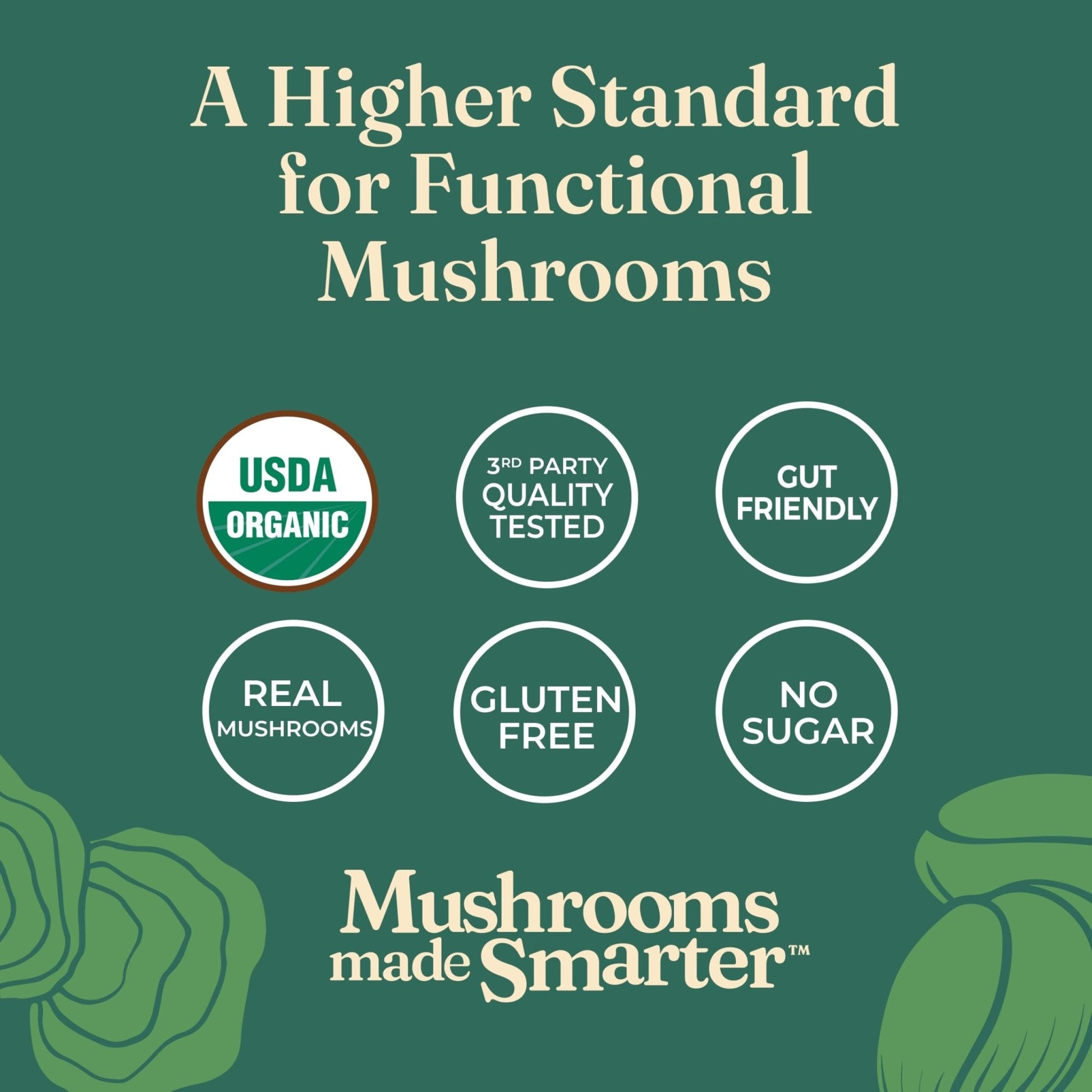 Four Sigmatic Gut Health Mushroom Blend | Organic Mushroom Powder Complex with Turkey Tail, Lion’s Mane, Cordyceps, Chaga, Probiotics and More - Maple Wellness Supplements