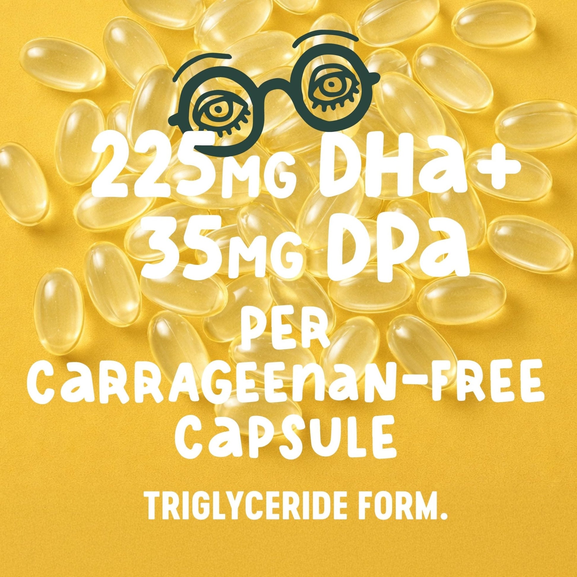 Freshfield Vegan Omega 3, Algae (Algal) Oil, Fish Oil Free Company, Third Party Tested, Carrageenan Free, DHA Supplement w/DPA - Maple Wellness Supplements