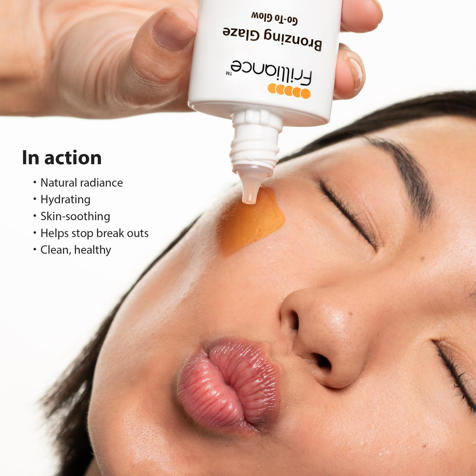 Frilliance Hydrating Go-To Glow, Bronzing Glaze Drops, Cruelty-Free Hypoallergenic for Teens of All Skin Types, 30 ml / 1 fl oz - Maple Wellness Supplements