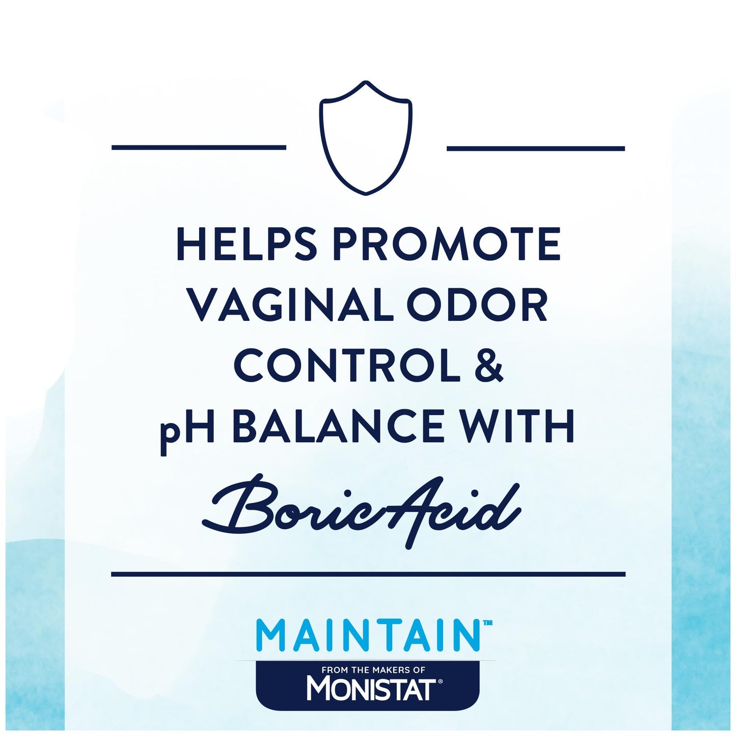 from The Makers of Monistat, Maintain Boric Acid Suppositories for Women, Fragrance-Free Inserts for Vaginal Odor Control and pH Balance Without Irritation, 30 Count - Maple Wellness Supplements