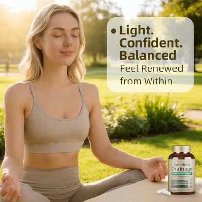 FRZVEO Lymphatic Drainage Capsules, 120 Capsules New Maximum Potency Formula 2 Month Supply with Dandelion Extract, Cleavers Extract - Supports Cellulite Reduction, Lymphatic Drainage & Immune Health - Maple Wellness Supplements