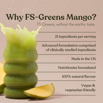 FS-Greens | 21 Advanced Greens, Superfoods, and Adaptogens Including KSM-66 - Maple Wellness Supplements