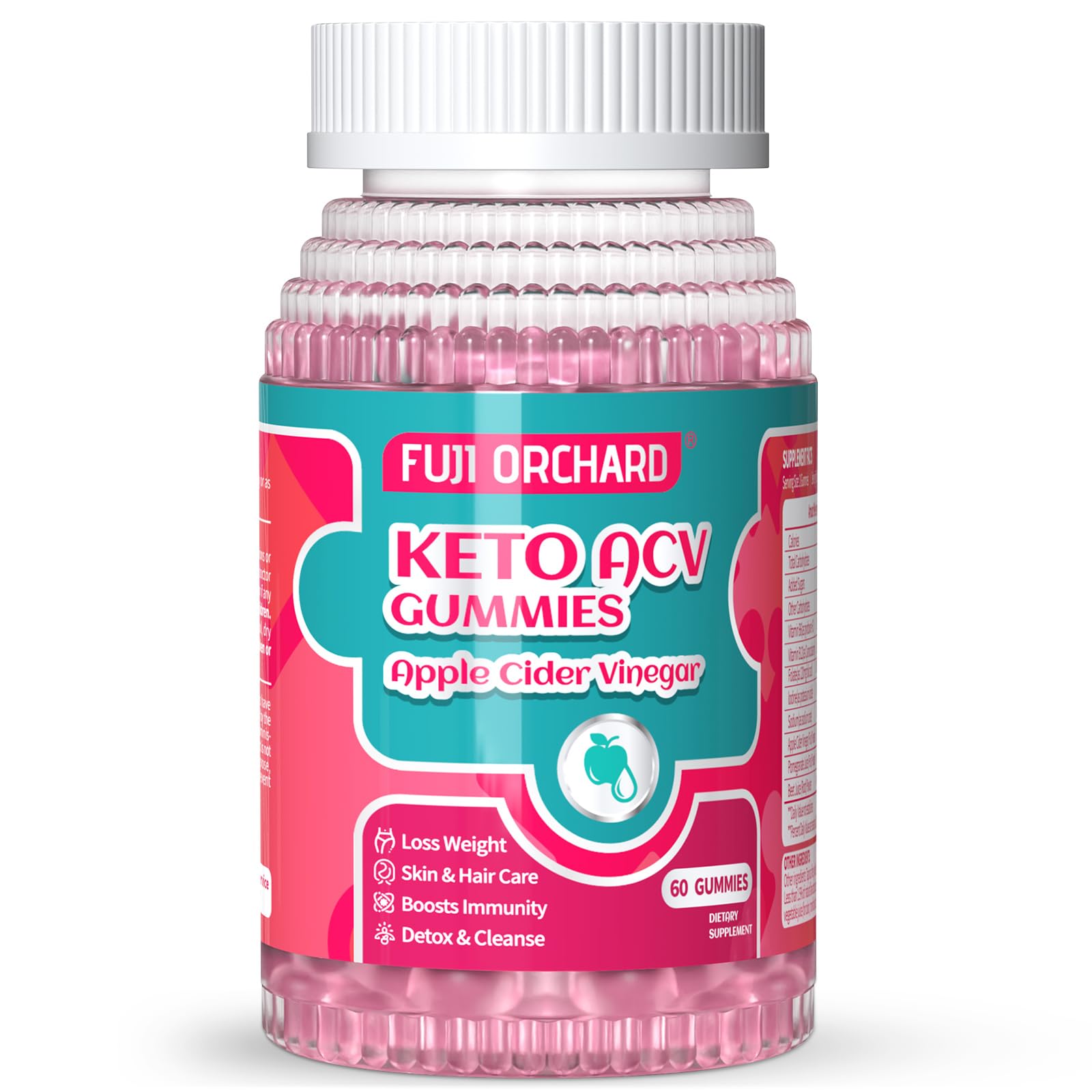 FUJI ORCHARD Keto Acv Gummies, 1500mg Keto Acv Gummies Advanced Weight Loss - Maple Wellness Supplements