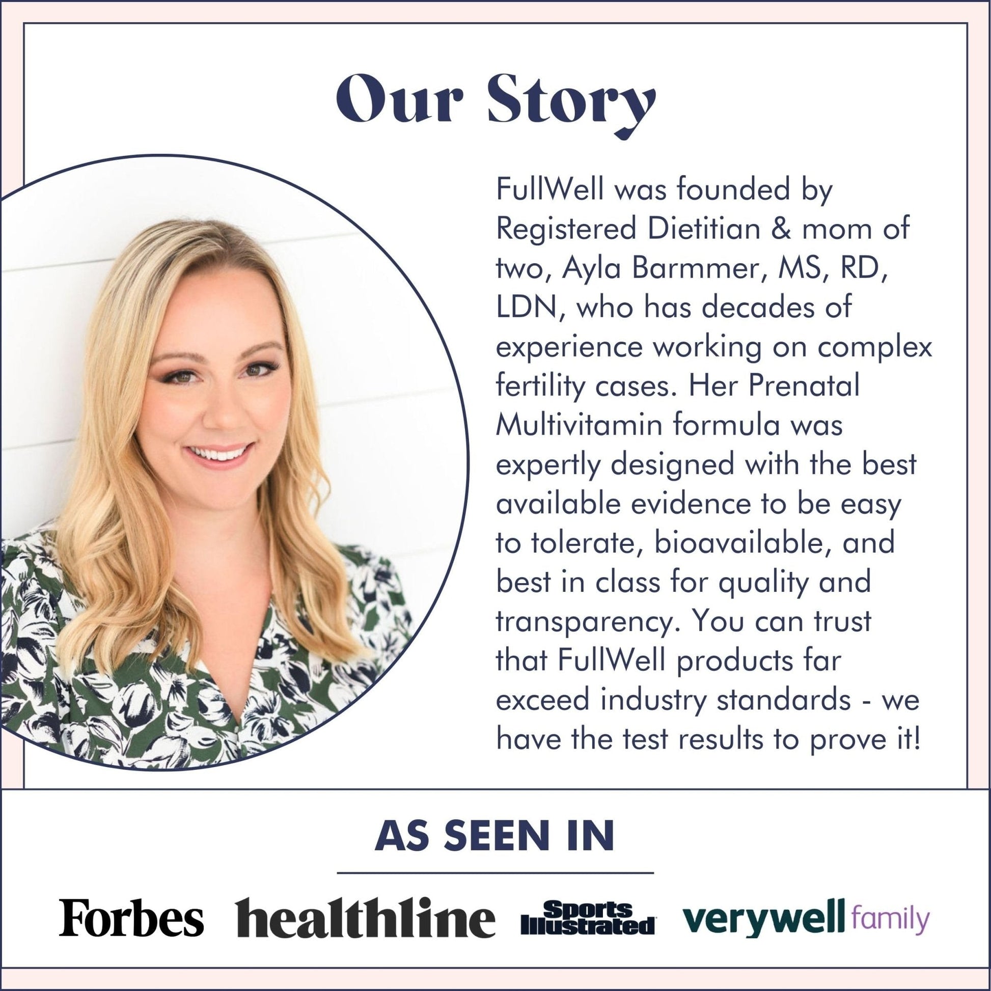 FullWell Women's Prenatal Multivitamin - Healthy Pregnancy Support - Contains Choline & Folate - Supports Fetal Growth - Maple Wellness Supplements
