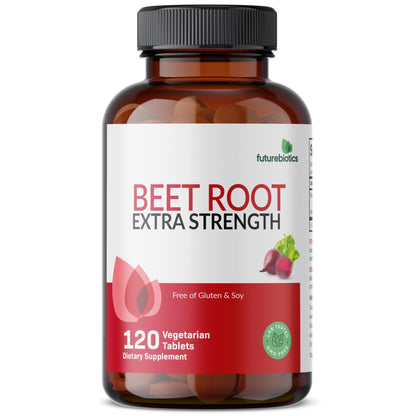Futurebiotics Beet Root Extra Strength, Non-GMO, 120 Vegetarian Tablets - Maple Wellness Supplements