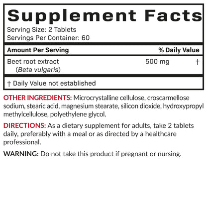 Futurebiotics Beet Root Extra Strength, Non-GMO, 120 Vegetarian Tablets - Maple Wellness Supplements