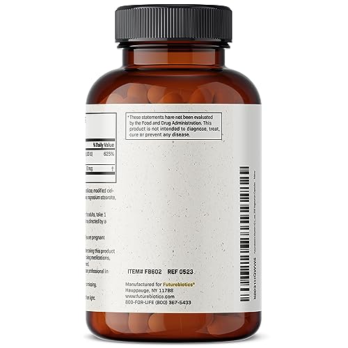 Futurebiotics Vitamin K2 (MK7) with D3 Supplement - Non-GMO Formula - 5000 IU Vitamin - Maple Wellness Supplements