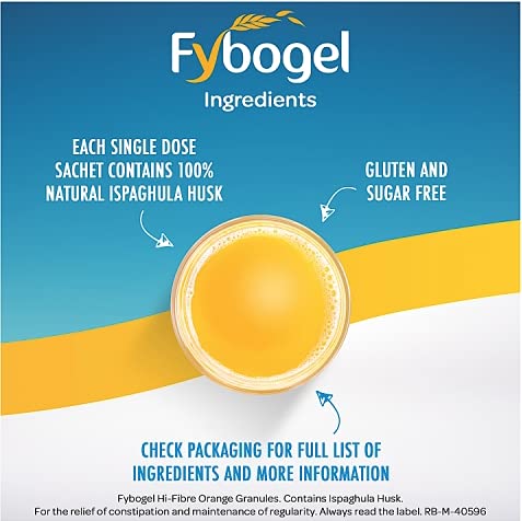 Fybogel Orange - 30 Sachets x 2 Packs - Maple Wellness Supplements