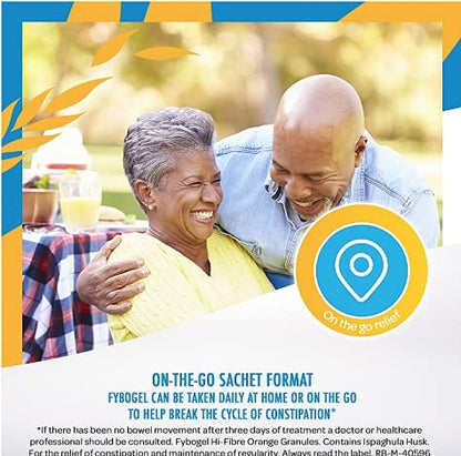Fybogel Orange - 30 Sachets x 2 Packs - Maple Wellness Supplements