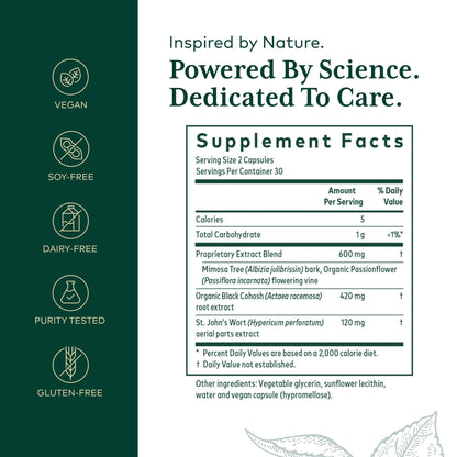 Gaia Herbs Pro Female Hormone Formula PM - Women's Health Supplement for Menopause & Sleep Support - Black Cohosh & St. John's Wort - Vegan, Soy-Free & Gluten-Free - 60 Liquid Phyto-Caps (30 Servings) - Maple Wellness Supplements