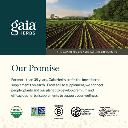 Gaia Herbs Turmeric Supreme Extra Strength - Supports Occasional Discomfort from Normal Wear & Tear* - with Turmeric Curcumin & Black Pepper - Maple Wellness Supplements