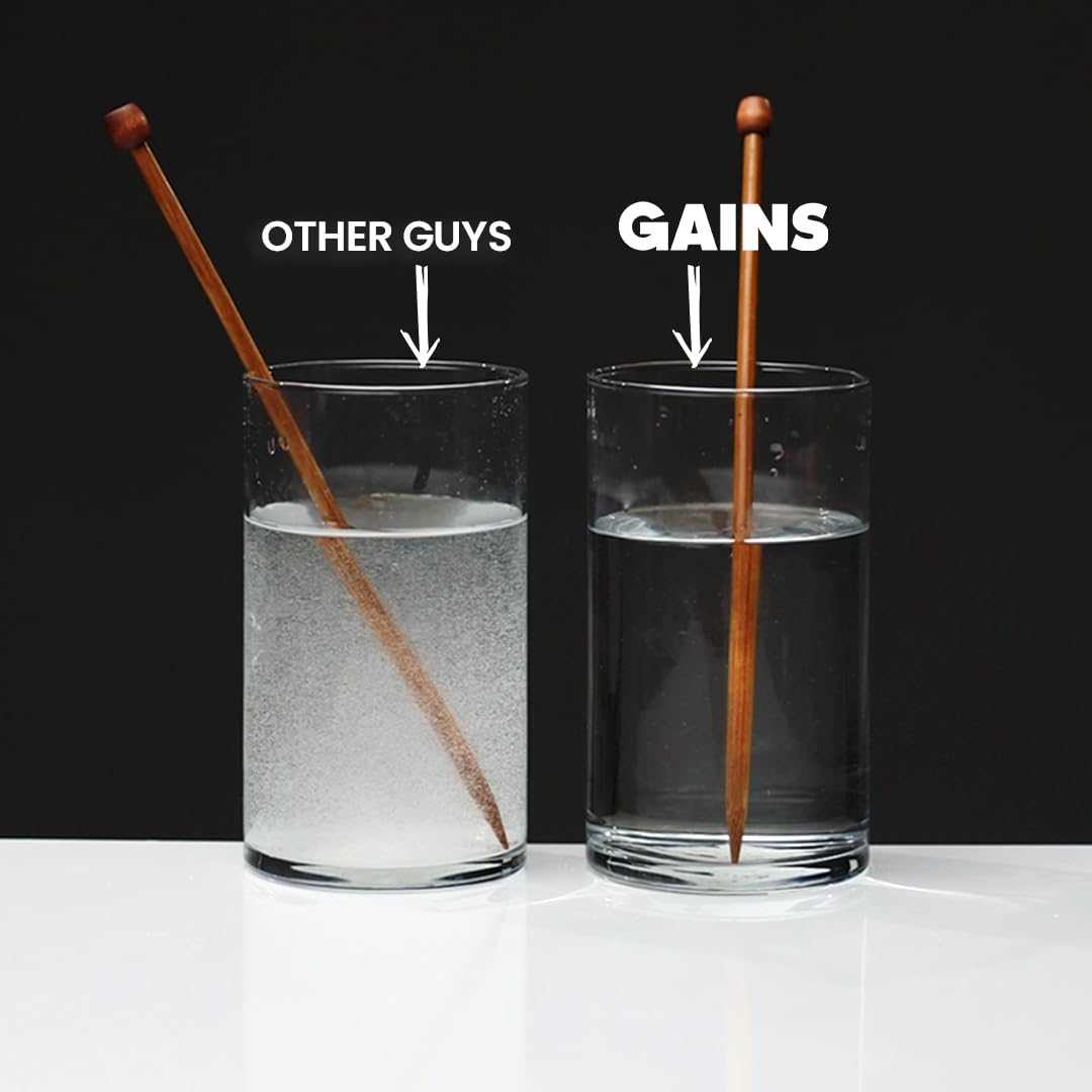 Gains in Bulk Instantized Creatine Monohydrate for Men & Women, Soluble Creatine Powder, Supports Muscle Building, Strength and Performance - Maple Wellness Supplements
