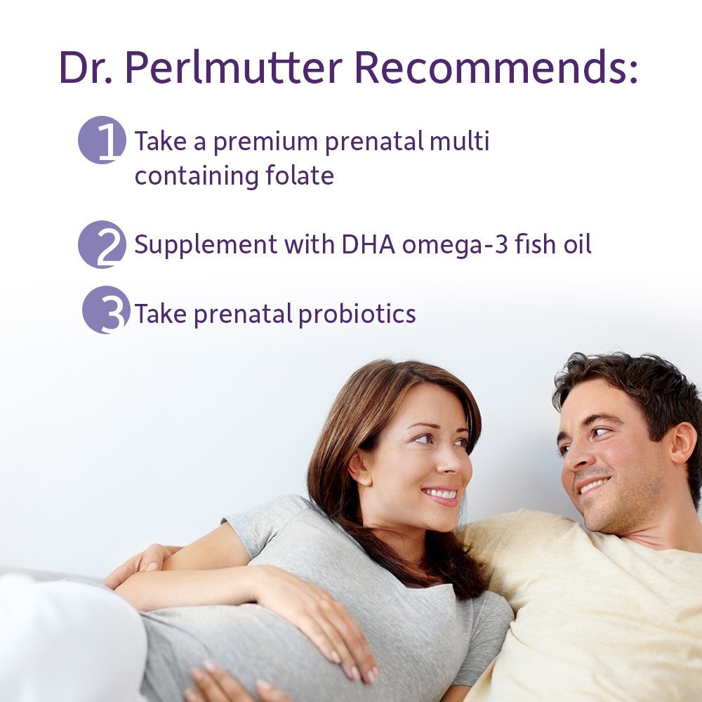 Garden of Life Dr. Formulated Probiotics Once Daily Prenatal - Acidophilus and Bifidobacteria Probiotic Support for Mom and Baby – Shelf Stable - Gluten, Dairy - Maple Wellness Supplements
