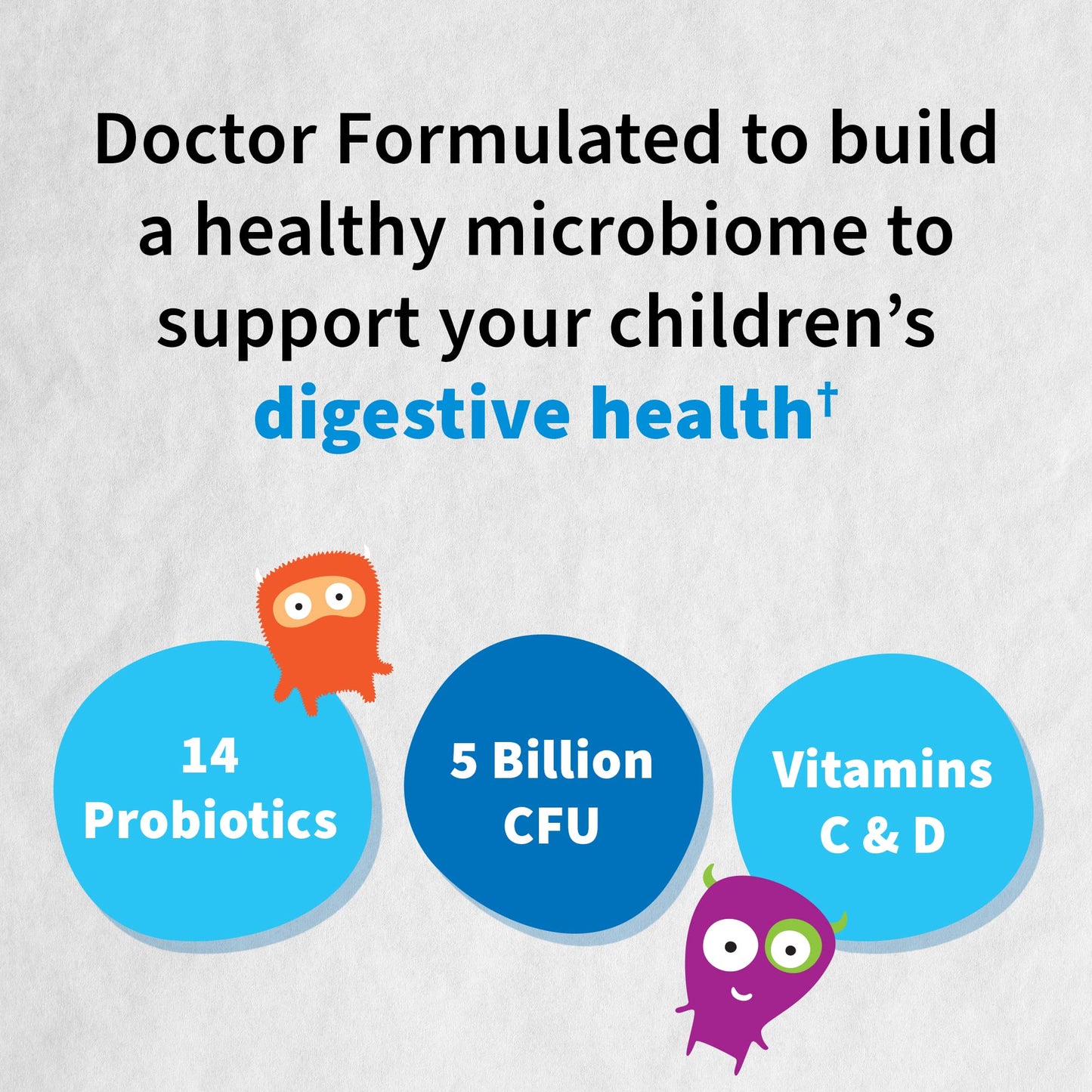 Garden of Life Dr. Formulated Probiotics Organic Kids+ plus Vitamin C & D - Berry Cherry - Gluten, Dairy & Soy Free Immune & Digestive Health Supplement - Maple Wellness Supplements