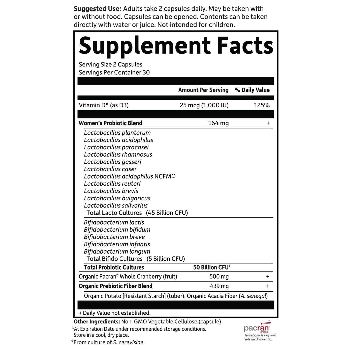Garden of Life Dr. Formulated Probiotics Urinary Tract+ - 50 Billion CFU - Supports Digestive, Immune & Urinary Tract Health - Maple Wellness Supplements