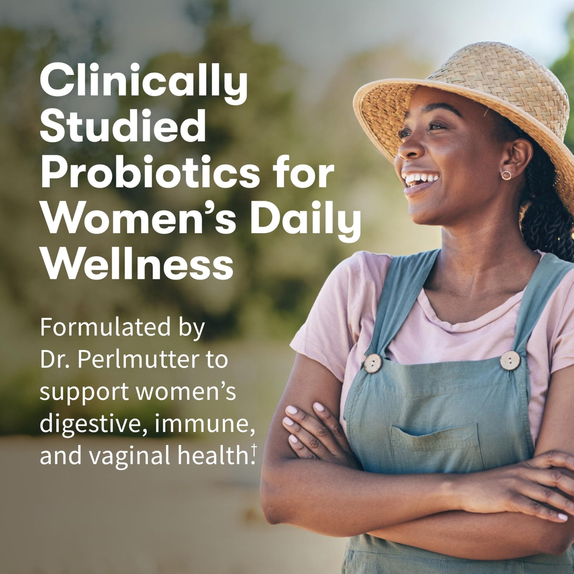 Garden of Life Once Daily Dr. Formulated Probiotics for Women 50 Billion CFU 16 Probiotic Strains with Organic Prebiotics for Digestive, Vaginal & Immune Health, Dairy Free, Shelf Stable 30 Capsules - Maple Wellness Supplements
