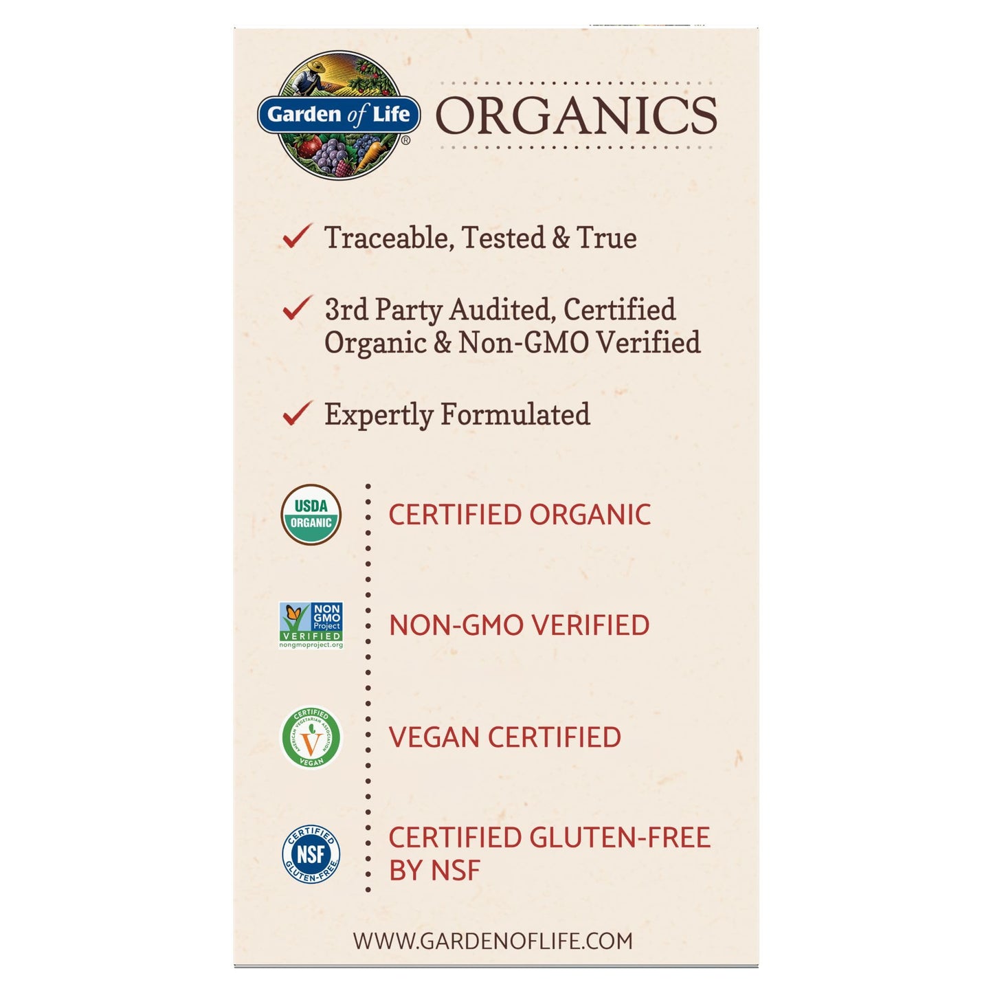 Garden of Life Organic Ashwagandha Supplement with Probiotics & Ginger - Stress, Mood & Energy Support, Vegan, Gluten Free - Maple Wellness Supplements