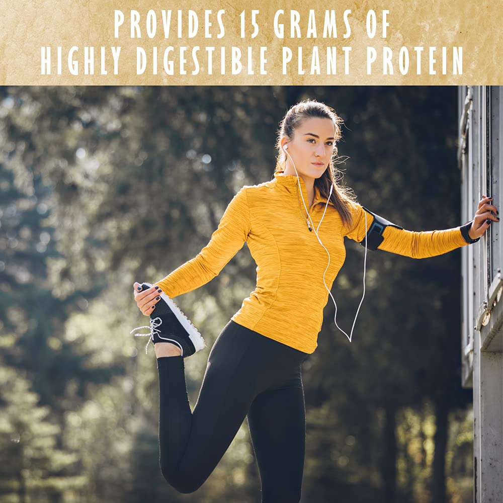 Garden of Life Organic Plant Based Protein Powder - Smooth Unflavored - Vegan - Maple Wellness Supplements