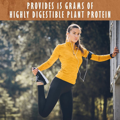 Garden of Life Organic Plant Protein Smooth Chocolate Powder, 10 Servings - Vegan, Grain - Maple Wellness Supplements
