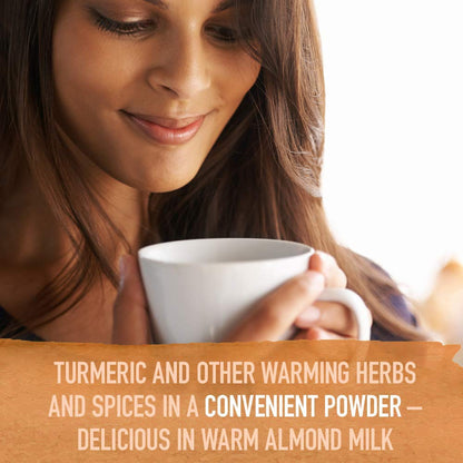 Garden of Life Organics Golden Milk Recovery & Nourishment Powder - 44mg Turmeric Curcumin (95% Curcuminoids), Ashwagandha - Organic Non-GMO Vegan & Gluten - Maple Wellness Supplements