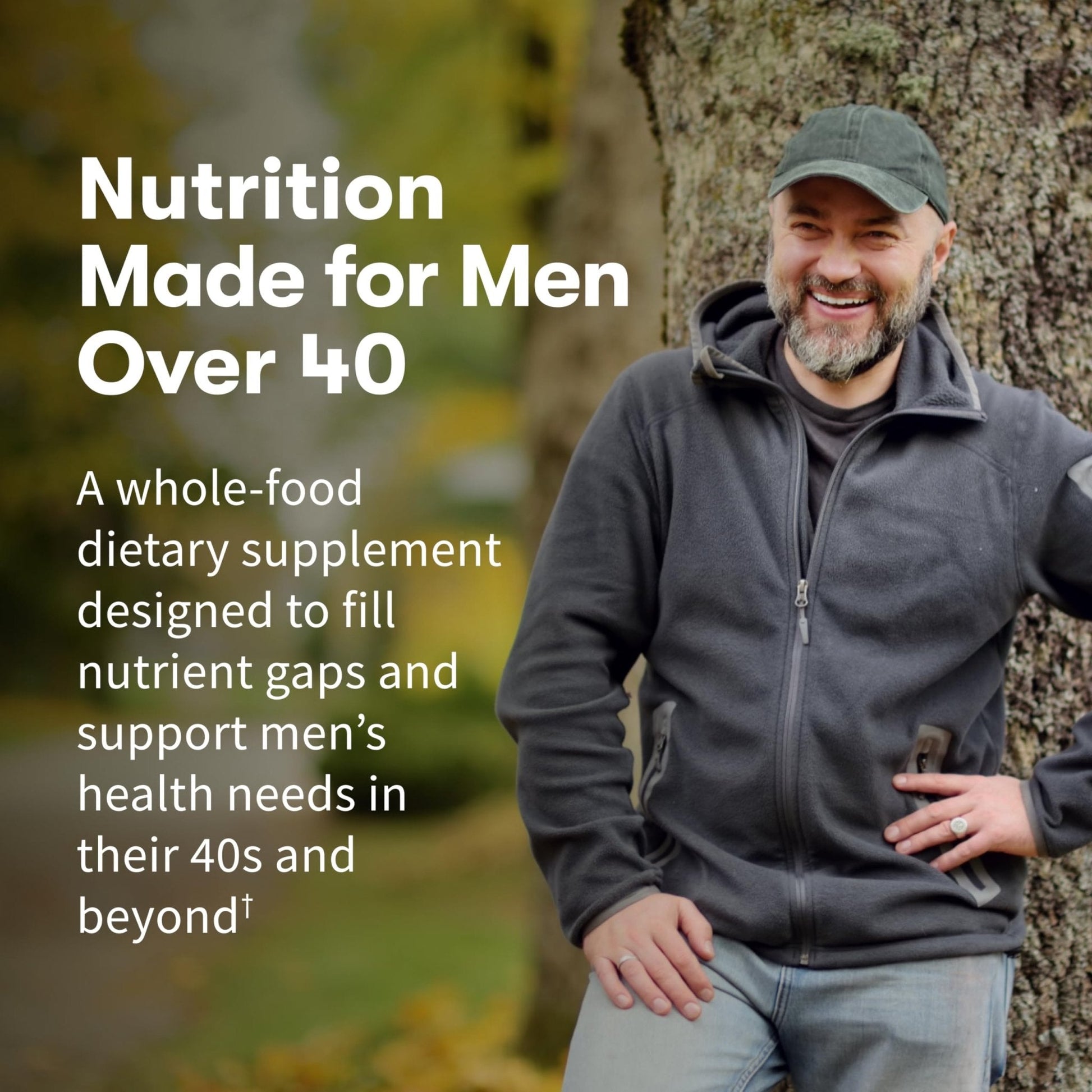 Garden of Life Organics Men's 40+ Multivitamin with Prostate Support, B12 & Vitamins – Vegan Daily Whole Food Multivitamin, Non-GMO, Certified Organic, 120 Tablets - Maple Wellness Supplements