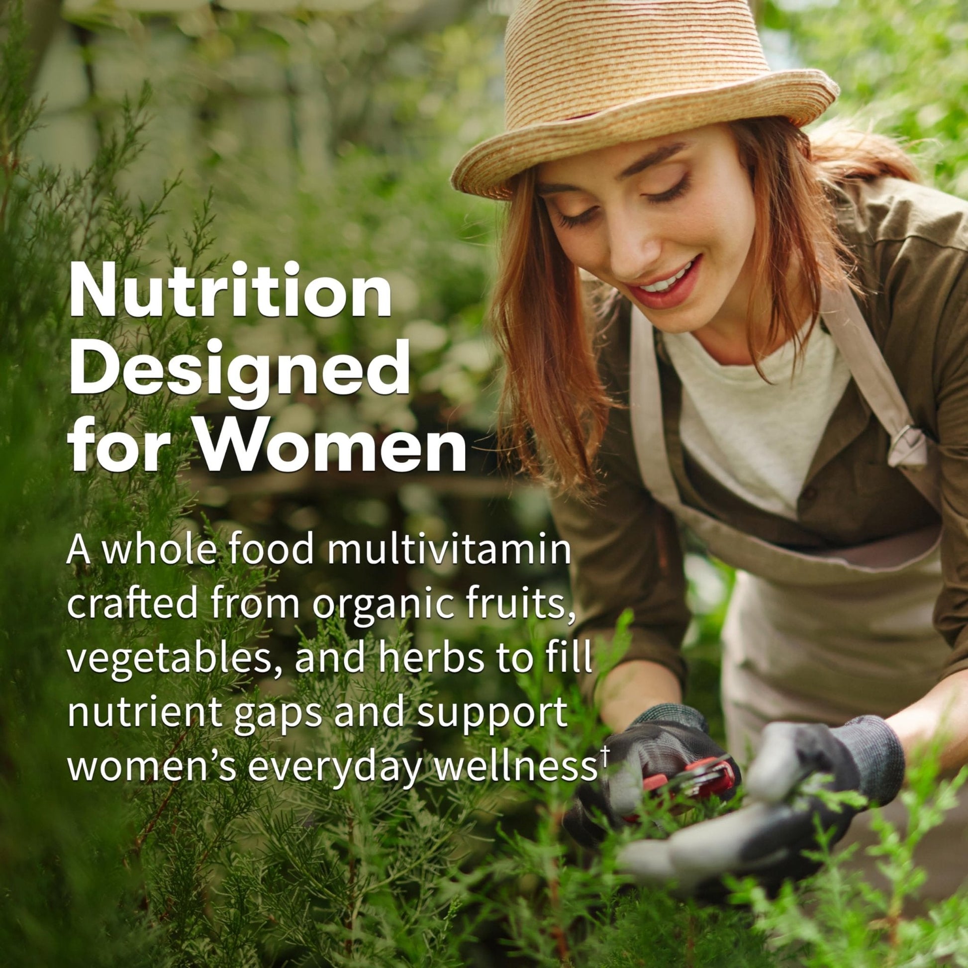 Garden of Life Organics Multivitamin for Women - Women's Once Daily Multi - Whole Food Multi with Iron, Biotin, Vegan Organic Womens Multivitamin - Maple Wellness Supplements