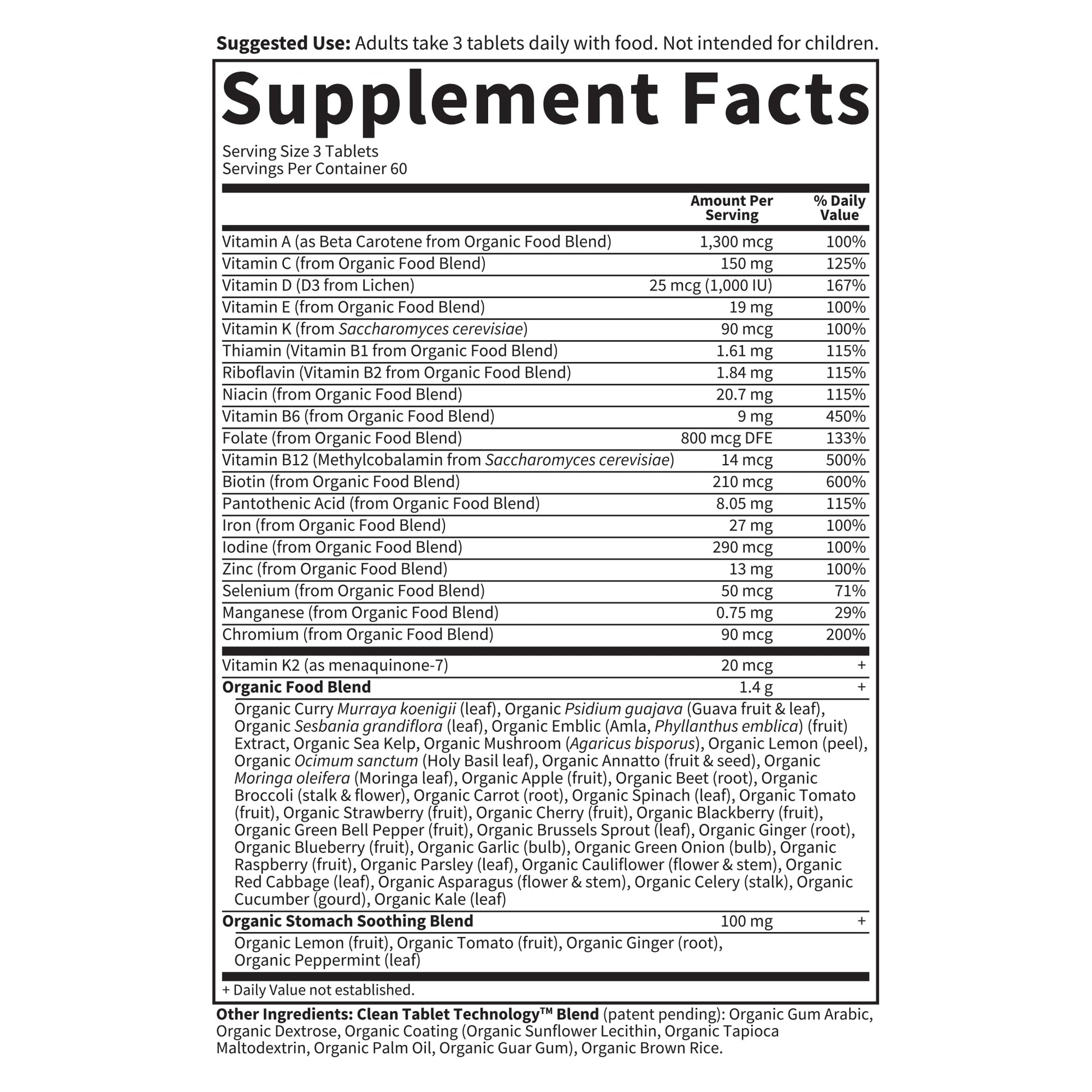 Garden of Life Organics Prenatal Multivitamin with Folate, B6, B12, D3 & Iron – Prenatal Vitamins for Women with Energy Metabolism Support for Healthy - Maple Wellness Supplements