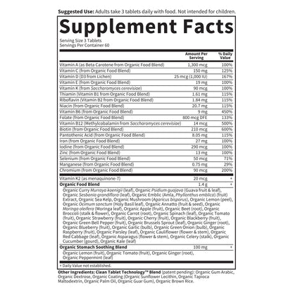 Garden of Life Organics Prenatal Multivitamin with Folate, B6, B12, D3 & Iron – Prenatal Vitamins for Women with Energy Metabolism Support for Healthy - Maple Wellness Supplements