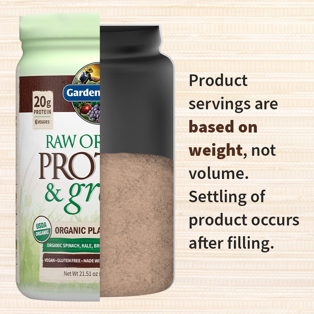 Garden Of Life, Powder Protein Greens Chocolate Organic, 22 Ounce - Maple Wellness Supplements