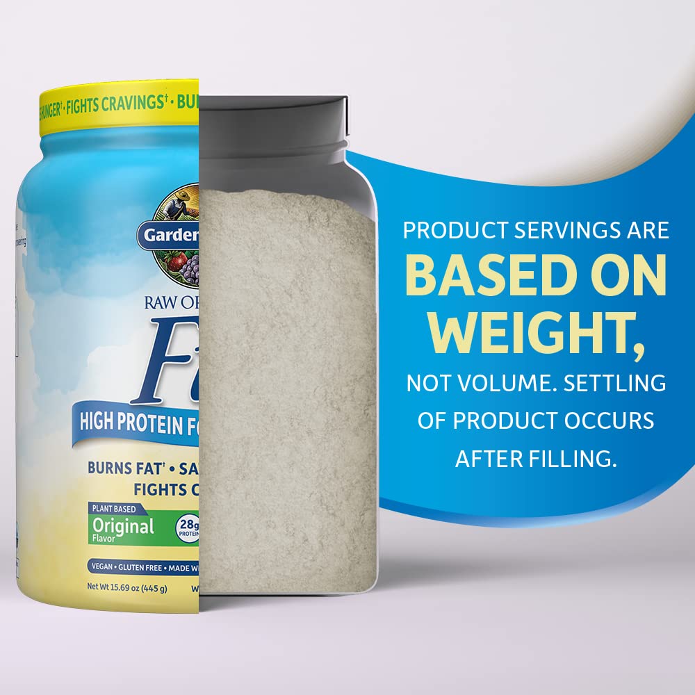 Garden of Life Raw Organic Fit Powder, Original - High Protein for Weight Loss (28g) Plus - Maple Wellness Supplements