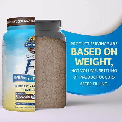 Garden of Life Raw Organic Fit Vegan Protein Powder Chocolate, 28g Plant Based Protein - Maple Wellness Supplements