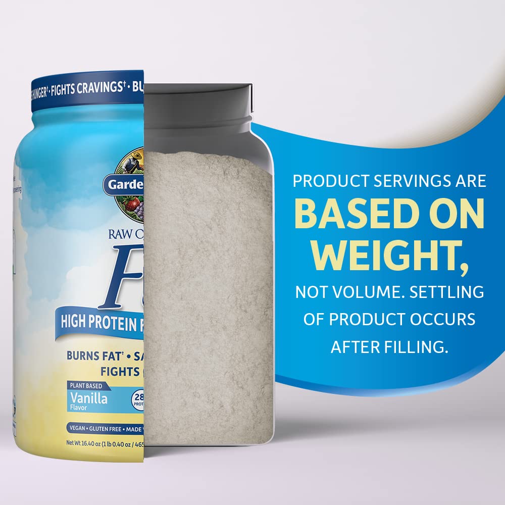Garden of Life Raw Organic Fit Vegan Protein Powder Vanilla, 28g Plant Based Protein - Maple Wellness Supplements
