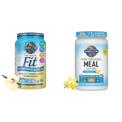 Garden of Life Raw Organic Fit Vegan Protein Powder Vanilla & Vegan Protein Powder - Maple Wellness Supplements
