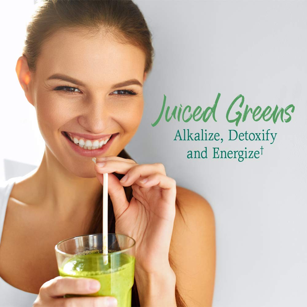 Garden of Life Raw Organic Perfect Food Green Superfood Juiced Greens Powder - Original Stevia-Free, 30 Servings, Non-GMO, Gluten Free Whole Food Dietary - Maple Wellness Supplements