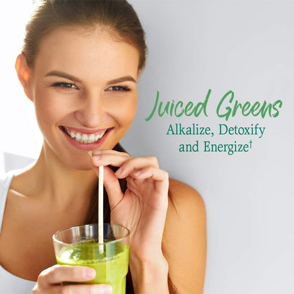 Garden of Life Raw Organic Perfect Food Green Superfood Juiced Greens Powder - Original Stevia-Free, 30 Servings, Non-GMO, Gluten Free Whole Food Dietary - Maple Wellness Supplements