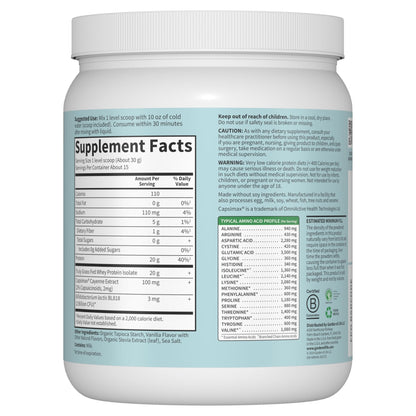 Garden of Life Sport Whey Plus Weight Management with Amino Energy - 20g of Grass - Maple Wellness Supplements