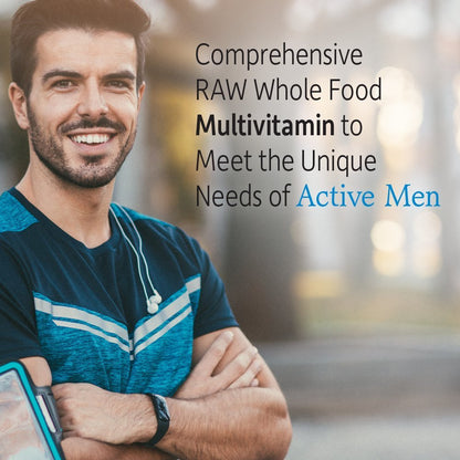 Garden of Life Vitamin Code Raw One Men's Multivitamin with Zinc Supplements for Immune and Skin Health, 30 Capsules - Maple Wellness Supplements