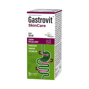 Gastrovit SkinCare drops for beautiful skin and good metabolism, 50 ml - Maple Wellness Supplements