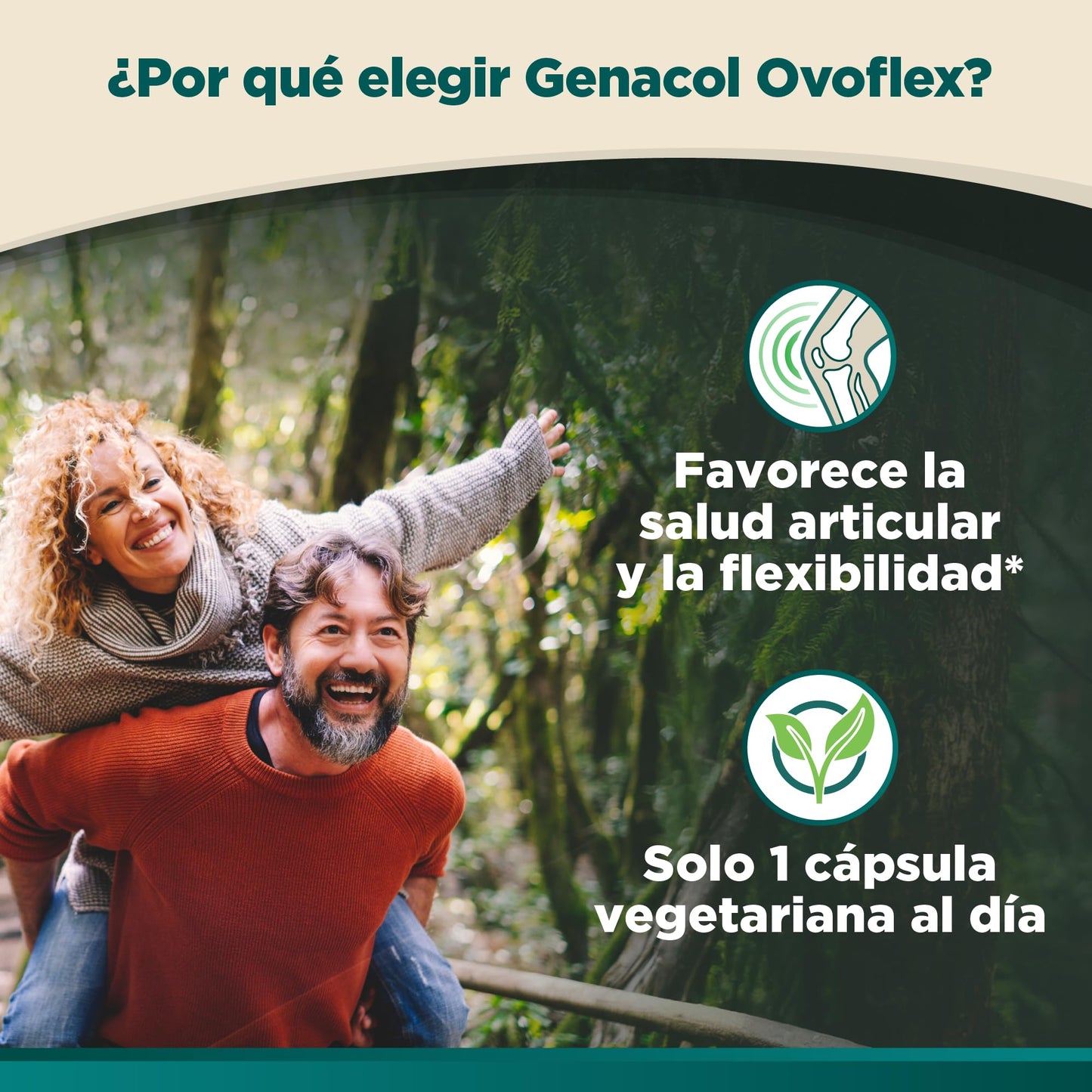 Genacol Ovoflex – Natural Eggshell Membrane Supplement, Support Healthy Joints & Flexibility, Vegetarian Solution for Joint Care, Results in 7 Days, Value Pack, 60 Capsules (60-Day Supply) - Maple Wellness Supplements