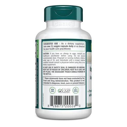 Genacol Ovoflex – Natural Eggshell Membrane Supplement, Support Healthy Joints & Flexibility, Vegetarian Solution for Joint Care, Results in 7 Days, Value Pack, 60 Capsules (60-Day Supply) - Maple Wellness Supplements