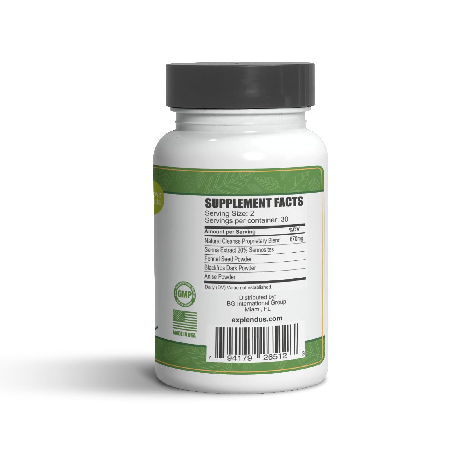 Generic Natural Vita Natural Cleanse, Colon Supplement, All Body Cleanser with Proprietary Blend, 60 Count (Pack of 1) - Maple Wellness Supplements
