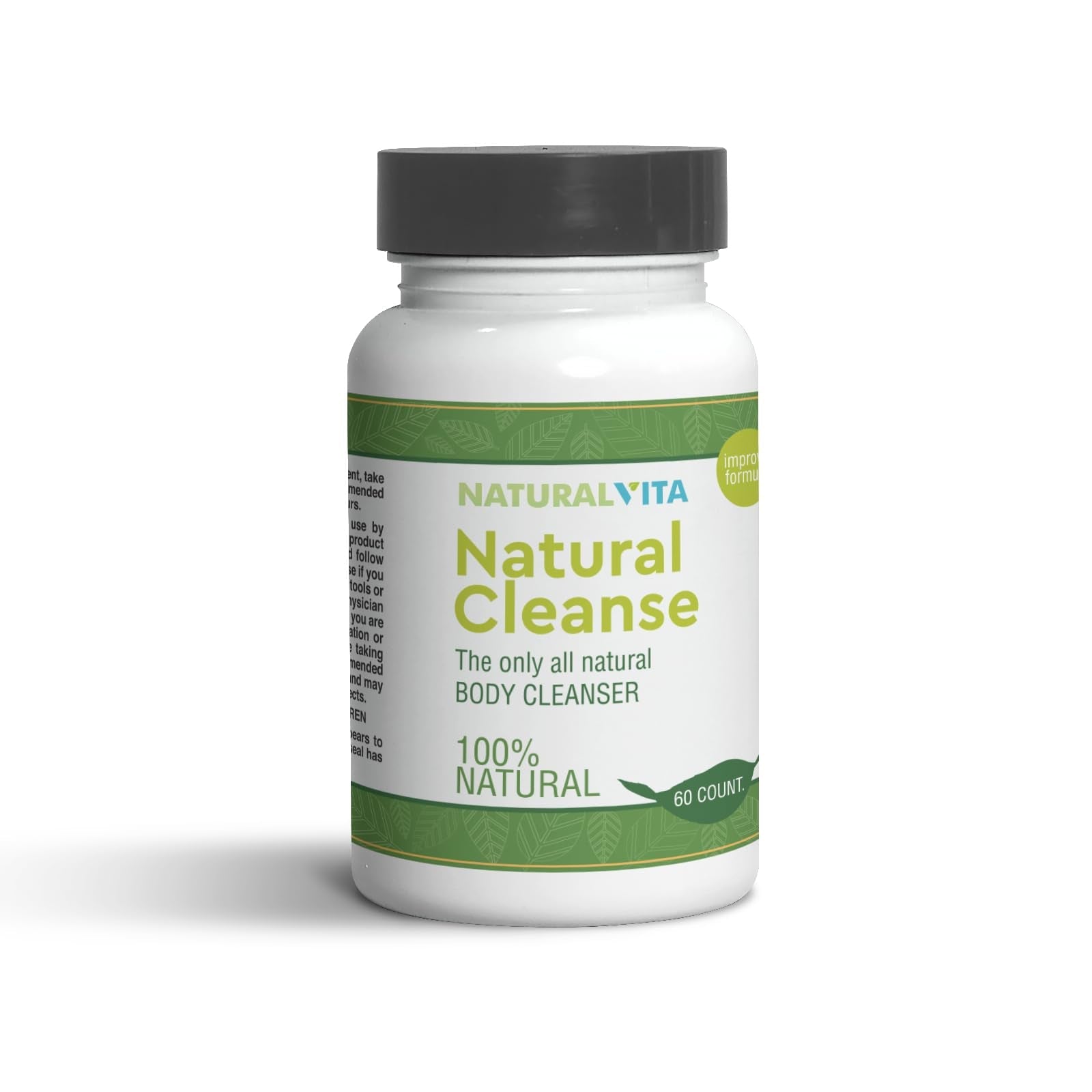 Generic Natural Vita Natural Cleanse, Colon Supplement, All Body Cleanser with Proprietary Blend, 60 Count (Pack of 1) - Maple Wellness Supplements